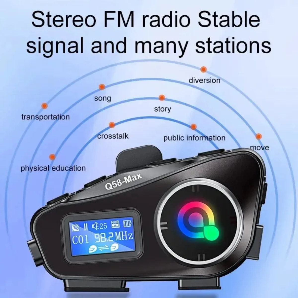 Auriculares Bluetooth, 500 Metros